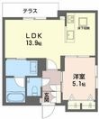ShaMaison Gardens 六甲の間取図