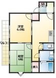 写真：ヴィラ上甲子園1階の間取図