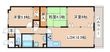 ライオンズマンション長田ヒルズ2号棟の間取図