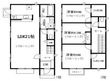松ノ内町戸建の間取図
