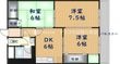 大真マンションの間取図