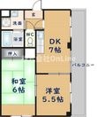 エスポワールシバタの間取図