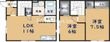 吉村テラスの間取図