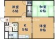 ロビンハイツの間取図