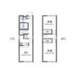 レオパレス教興寺の間取図