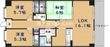 乙菊の間取図