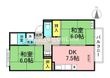 パルコート林Ⅰの間取図