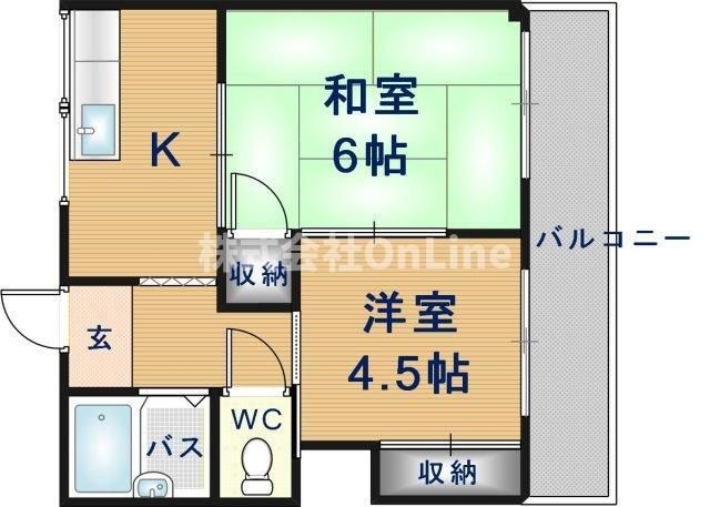 東大阪市吉田6丁目の外観