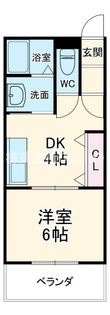 東大阪市下小阪5丁目の間取図