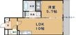東大阪市荒川3丁目の間取図