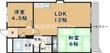 東大阪市玉串町西2丁目の間取図