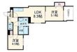 東大阪市宝持2丁目の間取図