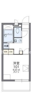 レオパレスヴィヴレⅡの間取図