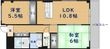 東大阪市稲葉4丁目の間取図