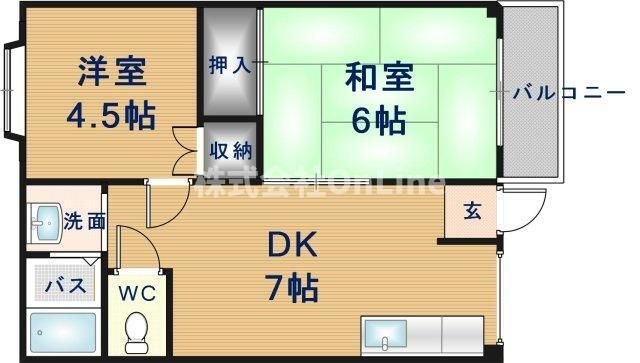 東大阪市吉田6丁目の外観