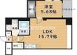 東大阪市長田中1丁目の間取図