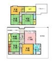 東弓削3丁目戸建ての間取図