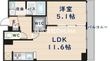 大阪市生野区小路東3丁目の間取図