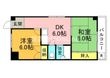 高安A棟の間取図