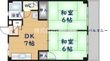 宮町コーポラスの間取図