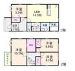 (仮称)FP戸建賃貸高安町南三丁目 の間取図