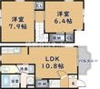 サニーグレイスM1号館の間取図