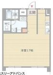 大阪市中央区島之内1丁目の間取図