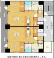 大阪市中央区松屋町の間取図