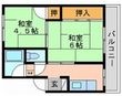 旭畔マンションの間取図