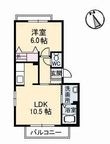 シャーメゾン大供の間取図