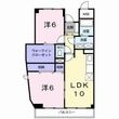 クレールコートの間取図
