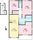 ユアメゾン益野 Bの間取図