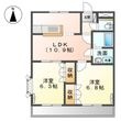 リープクレセントの間取図