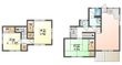 浜戸建ての間取図