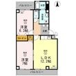 Twin Casa Ⅱ棟 の間取図