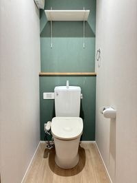 清潔感のあるトイレです