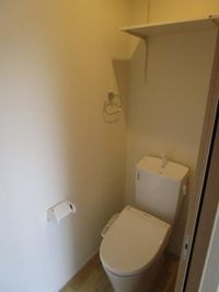 トイレもきれいです