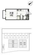 コーポさとうⅡの間取図