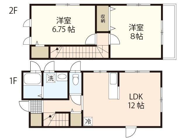 拡大写真:藤崎(植田様)戸建 1階4の間取り