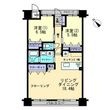 アルファスマート庭瀬駅前の間取図