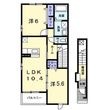 コンフォータブルの間取図