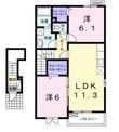 ヴァン パシフィークAの間取図