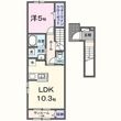 パラディスの間取図