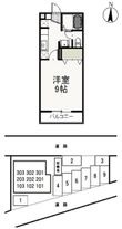 スリーサンズの間取図