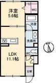ラルーチェ国富の間取図