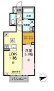 マーメゾンの間取図