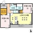 アネックスＶの間取図