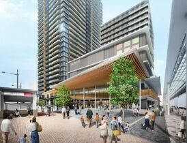 プラウドタワー岡山の外観