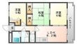 セレーノ天神館の間取図