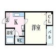 写真:ハイエスト田町 5階503の間取図